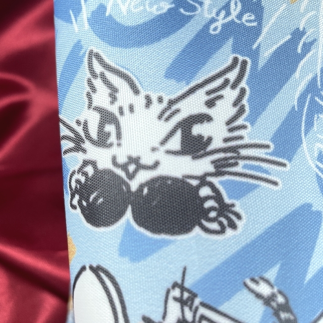 猫のダヤンのティッシュボックスカバー「サングラス」柄の絵柄画像